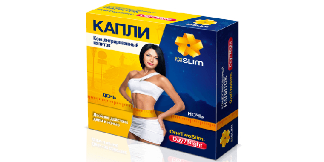 Капли для похудения OneTwoSlim